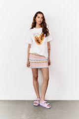 Springfield Falda Cuban estampado