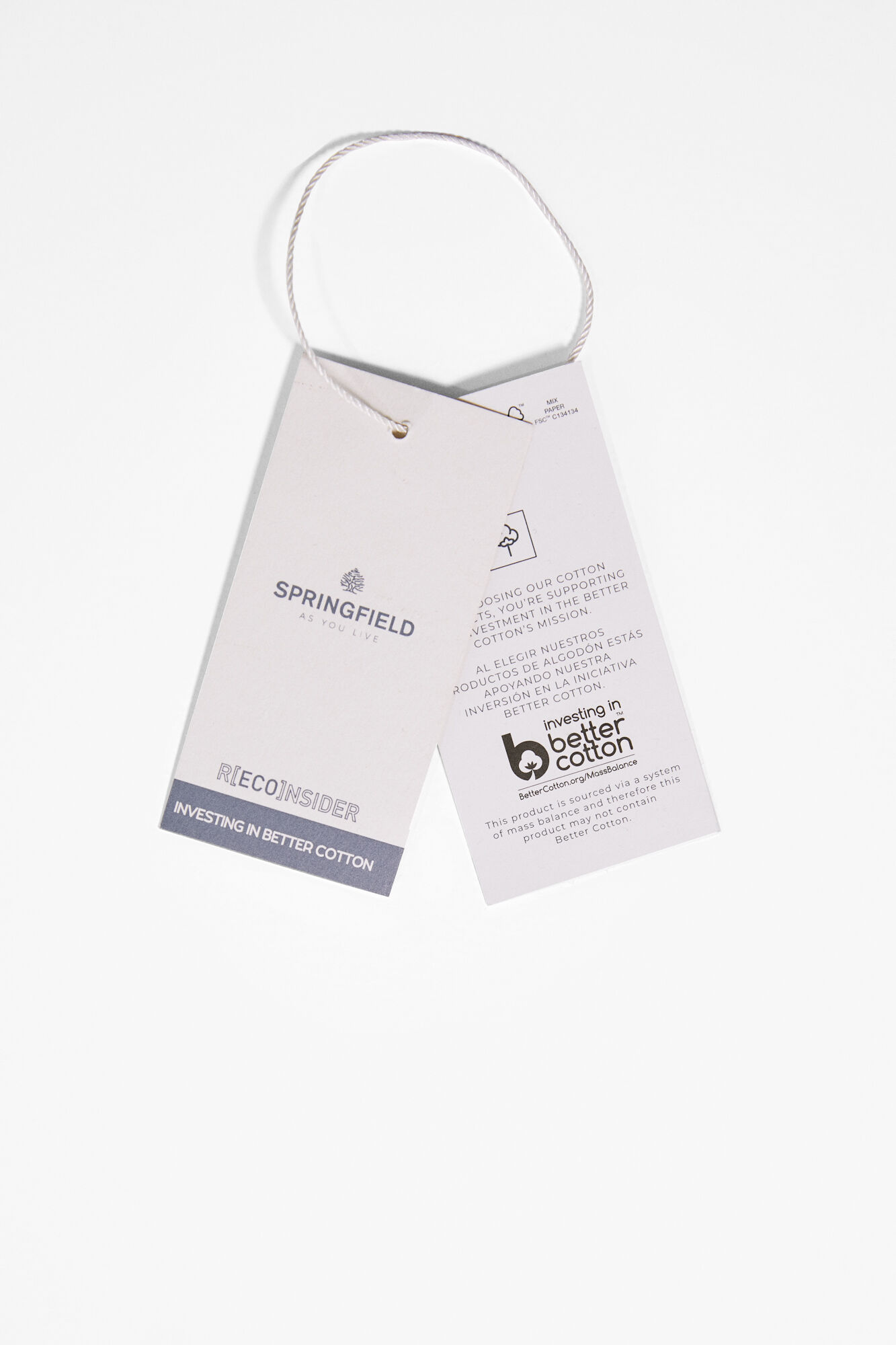 Springfield Polo manga larga rugby rayas azul