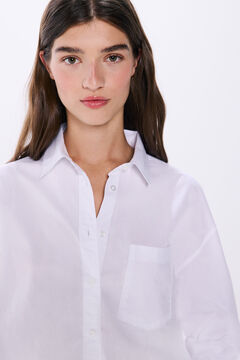 Springfield Camisa oversized algodón  natural