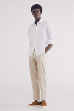 Springfield Camisa vestir estructura natural