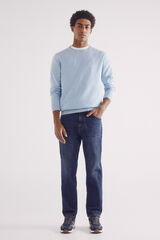 Springfield Jeans straight fit azul