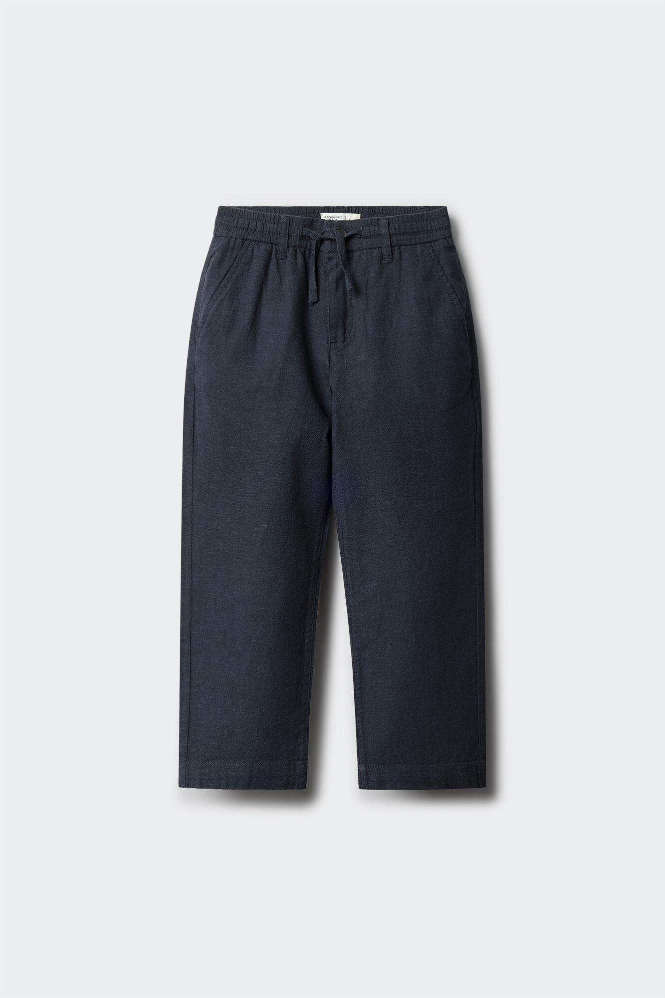 Springfield Kids Pantalon chino lino ni&ntilde;o azulado