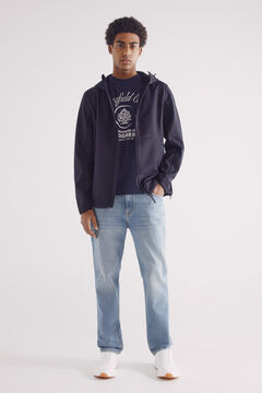 Springfield Parka técnica shoftshell marino