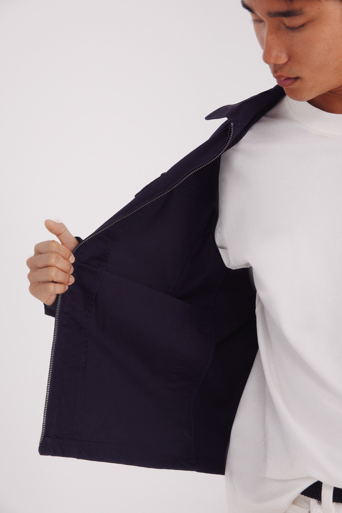 Springfield Sobrecamisa algod&oacute;n azul