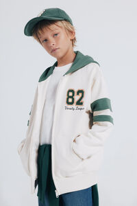 Springfield Kids Sudadera capucha varsity ni&ntilde;o