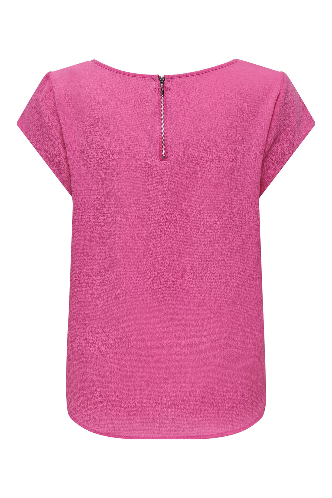 Only Playera manga corta fucsia