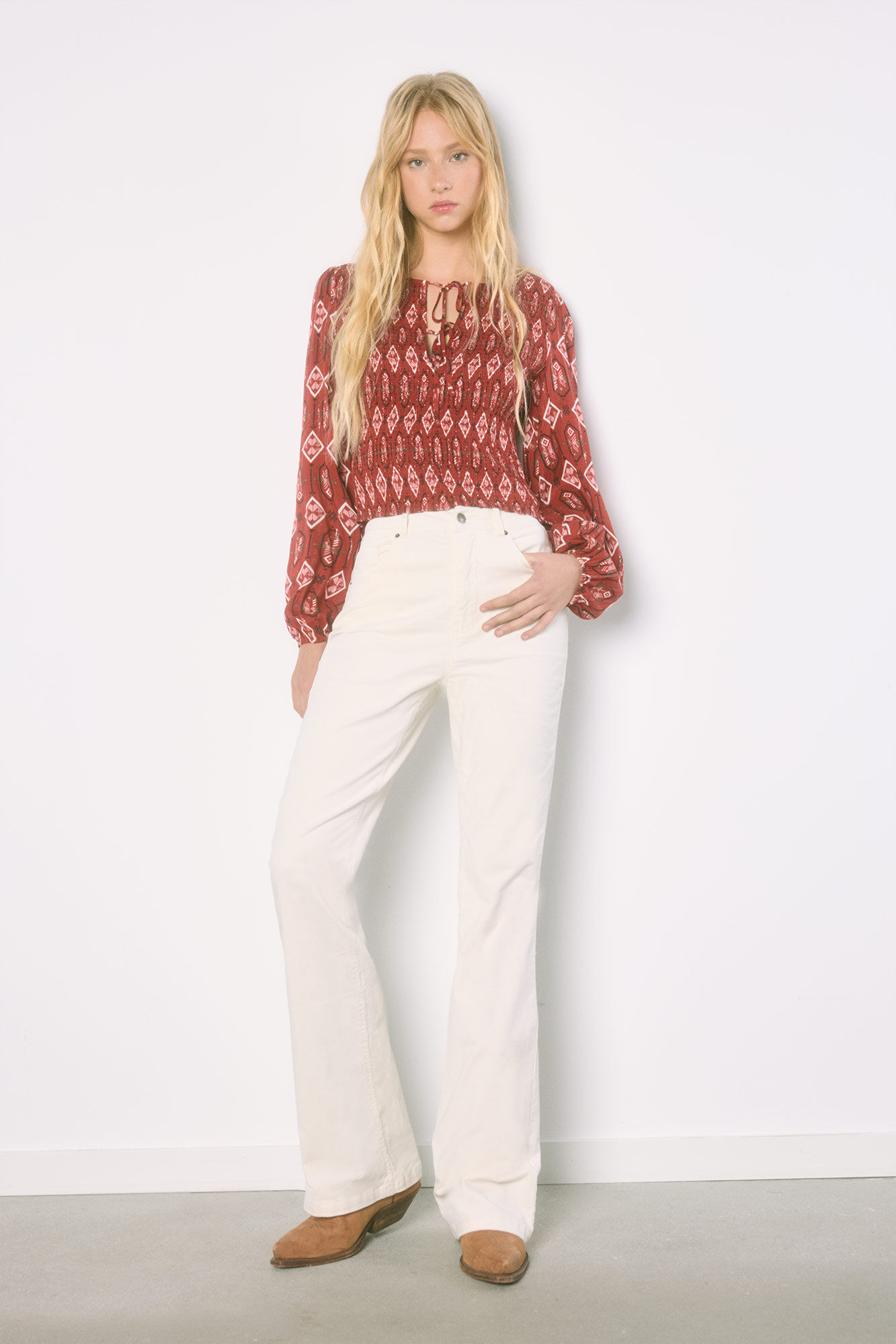 High Spirits Camisa Stella p&uacute;rpura