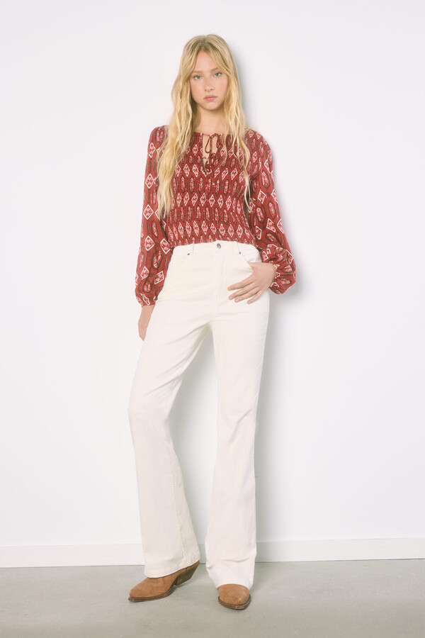 High Spirits Camisa Stella púrpura