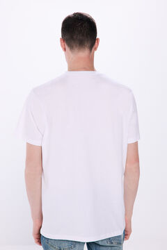 Springfield Playera básica cuello redondo natural