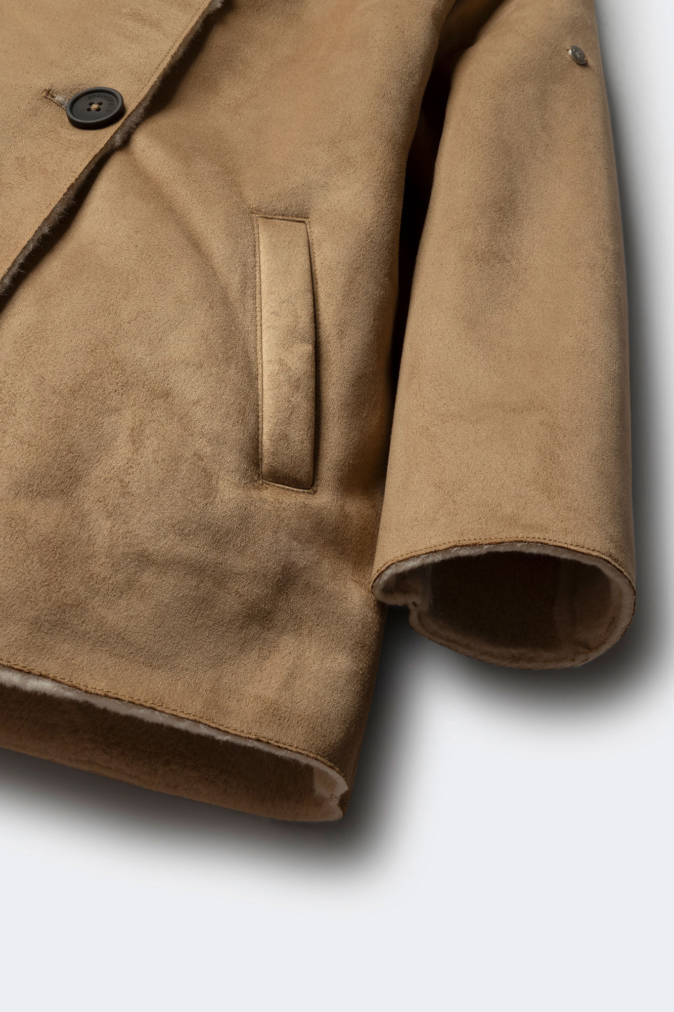 Springfield Kids Chaqueta cruzada pa&ntilde;o ni&ntilde;a beige