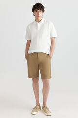 Springfield Bermudas t&eacute;cnicas wide & relaxed fit beige