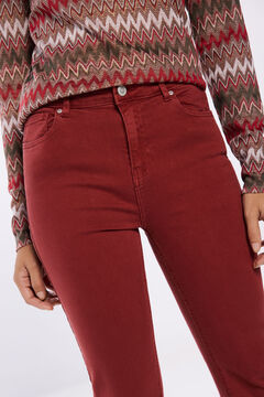 Springfield Jeans kick flare color púrpura