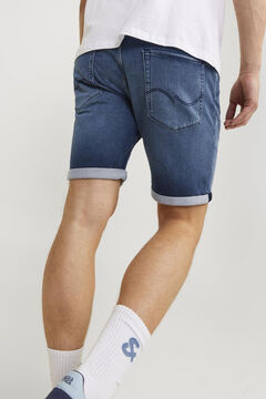 Springfield Shorts de jean regular fit azulado