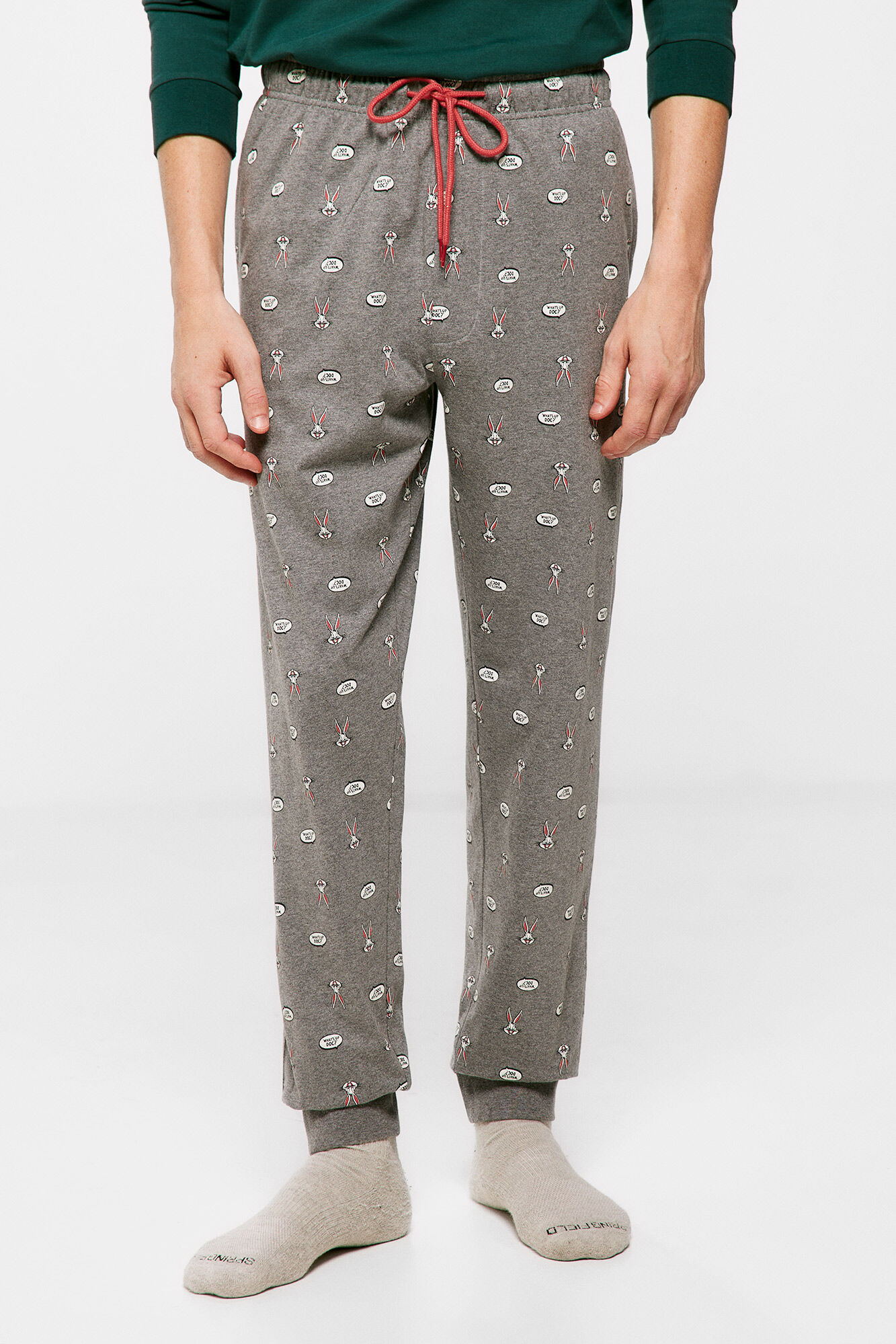 Springfield Pijama largo Looney Tunes&trade; Bugs Bunny gris
