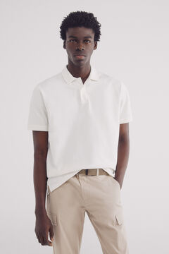 Springfield Polo estructura regular fit estampado