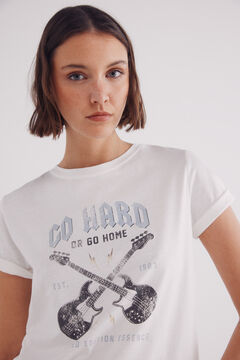 Springfield Playera gráfica estampado