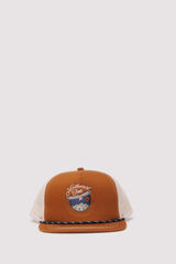 Springfield Gorra visera plana bordada naranja