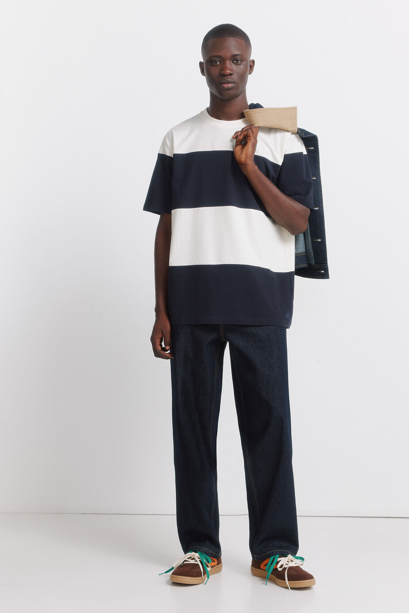 Springfield Playera de bloques de color