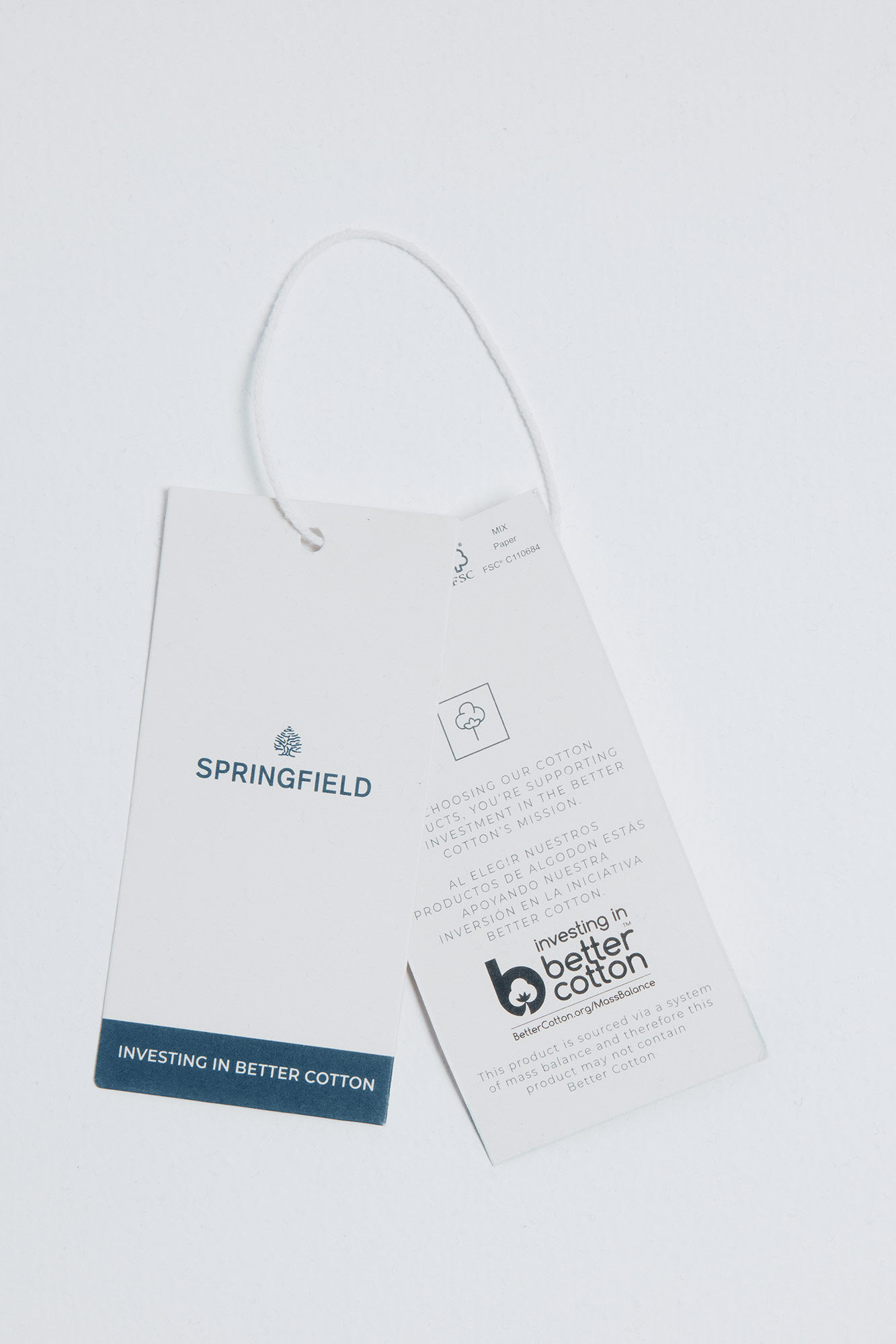 Springfield Playera rayas marineras rojo