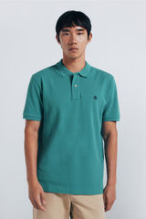 Springfield Polo piqué básico regular fit verde