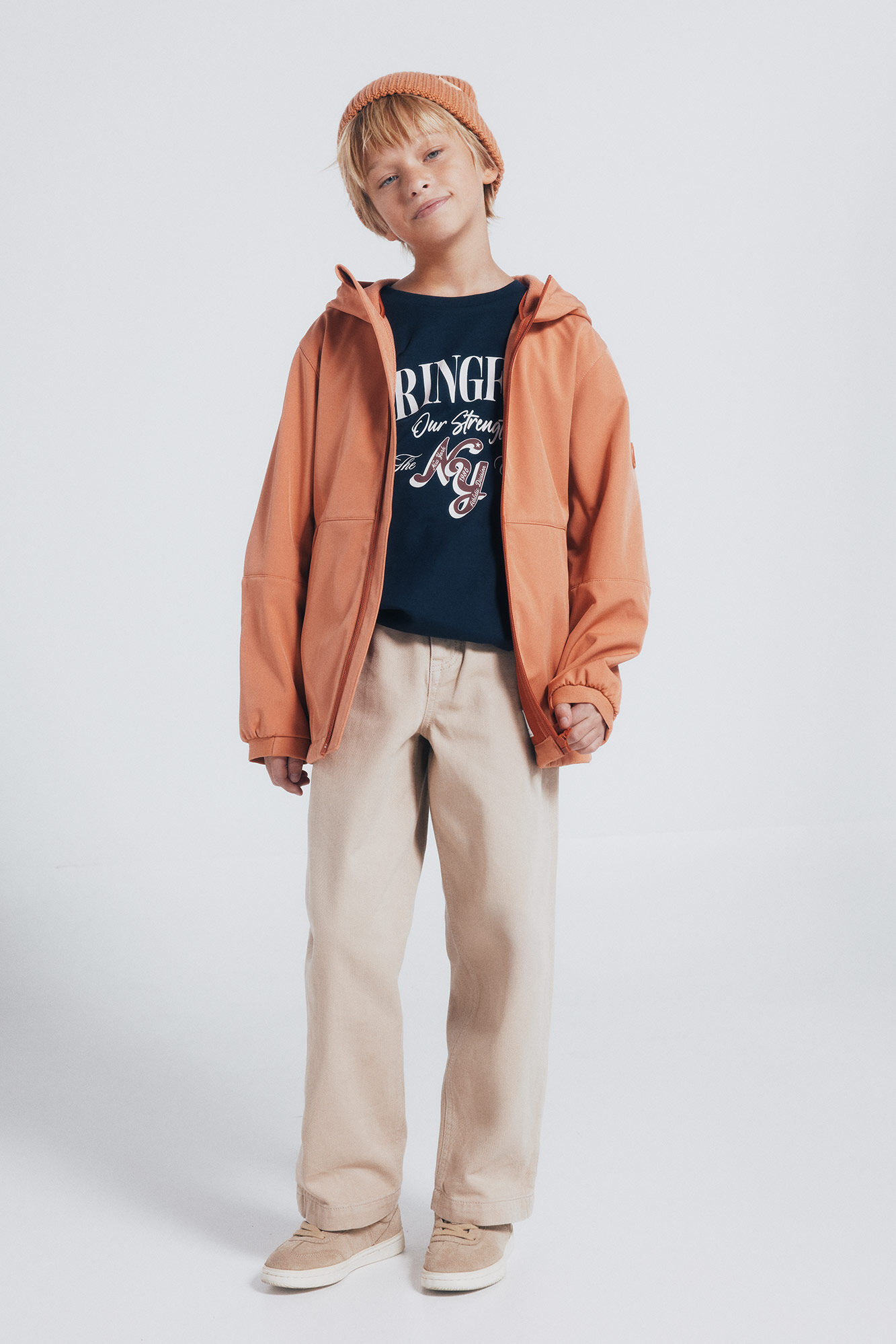 Springfield Kids Chaqueta softshell ni&ntilde;o naranja