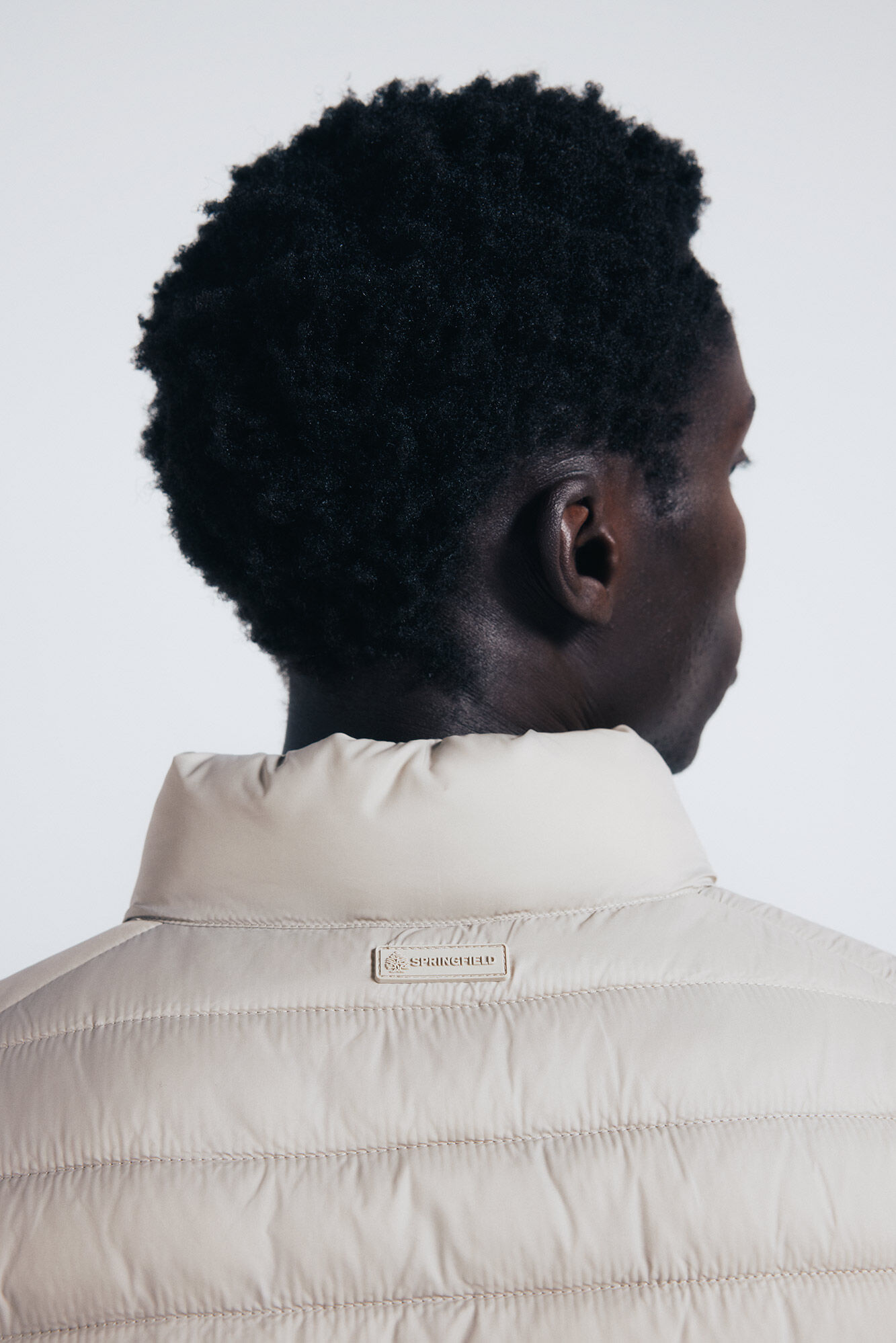 Springfield Chaleco acolchado caf&eacute;