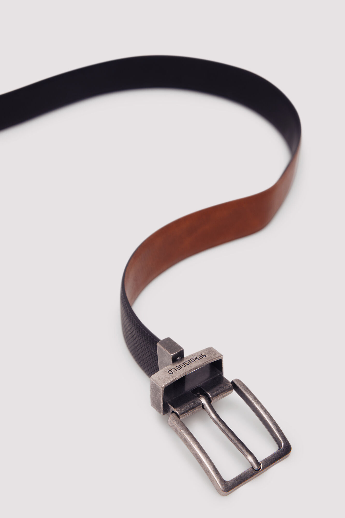 Springfield Cintur&oacute;n reversible microperforado