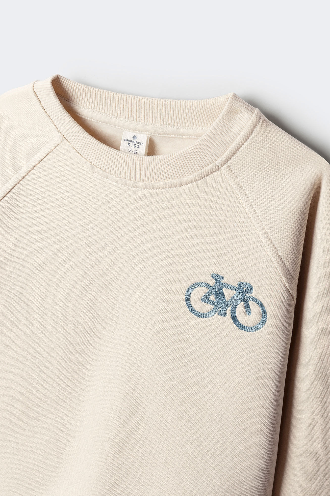 Springfield Kids Sudadera sin capucha bici ni&ntilde;o estampado