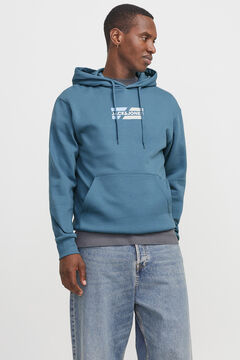 Springfield Sudadera capucha relaxed fit turquesa