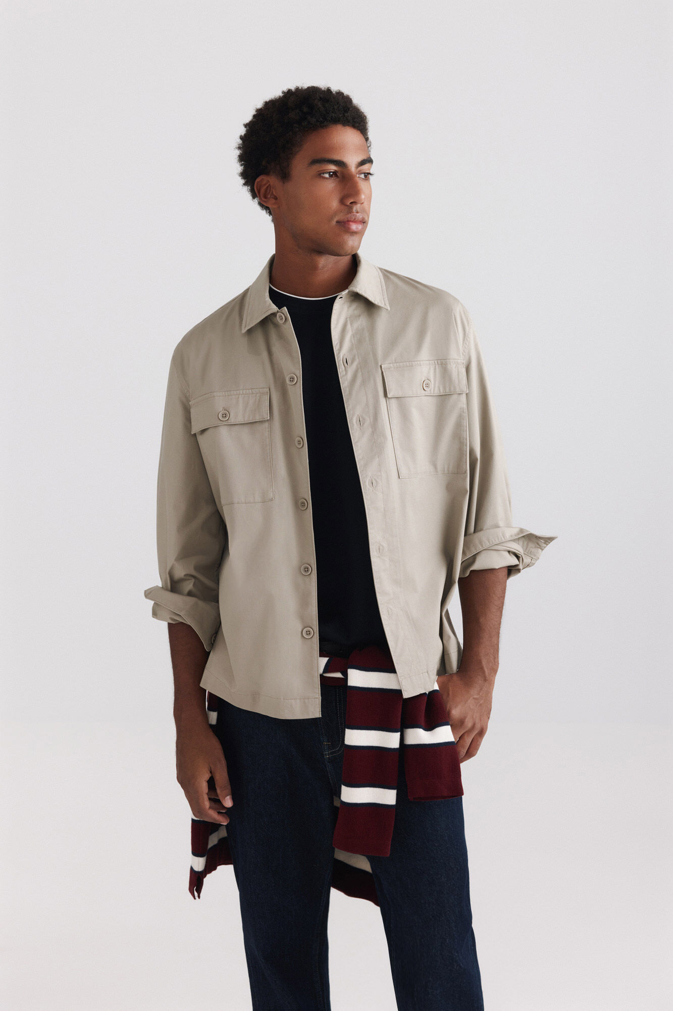 Springfield Sobrecamisa oversize fit