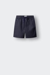 Springfield Kids Bermuda de popel&iacute;n para ni&ntilde;o azul mezcla