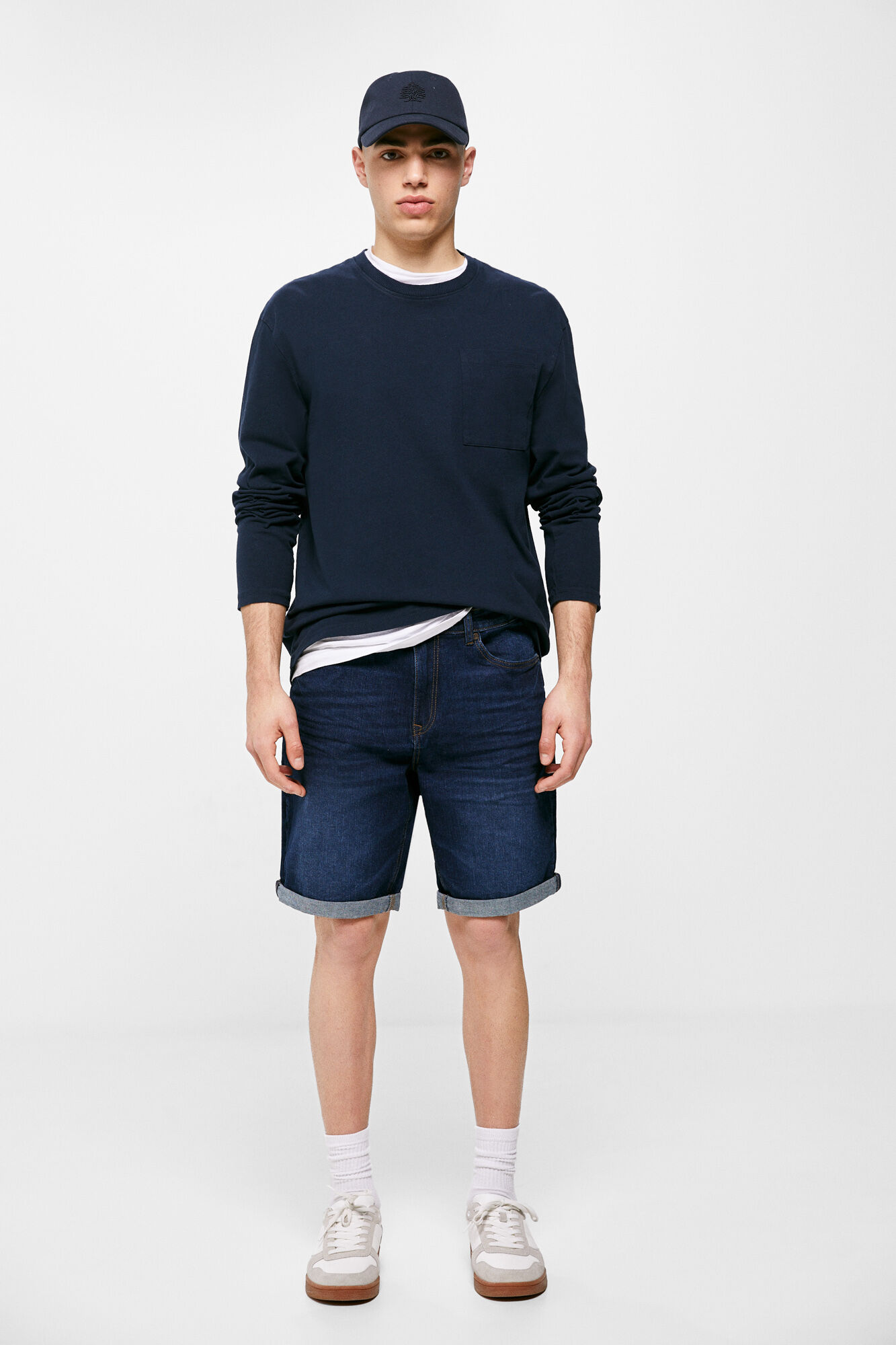 Bermudas vaqueras hombre springfield discount