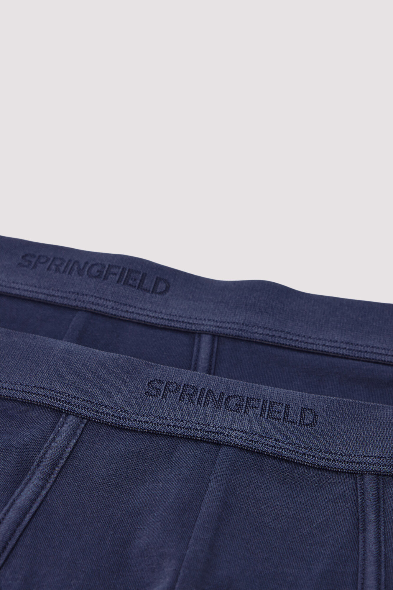 Springfield Pack 2 slips b&aacute;sicos azul