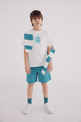 Springfield Bermudas chino ligero niño estampado