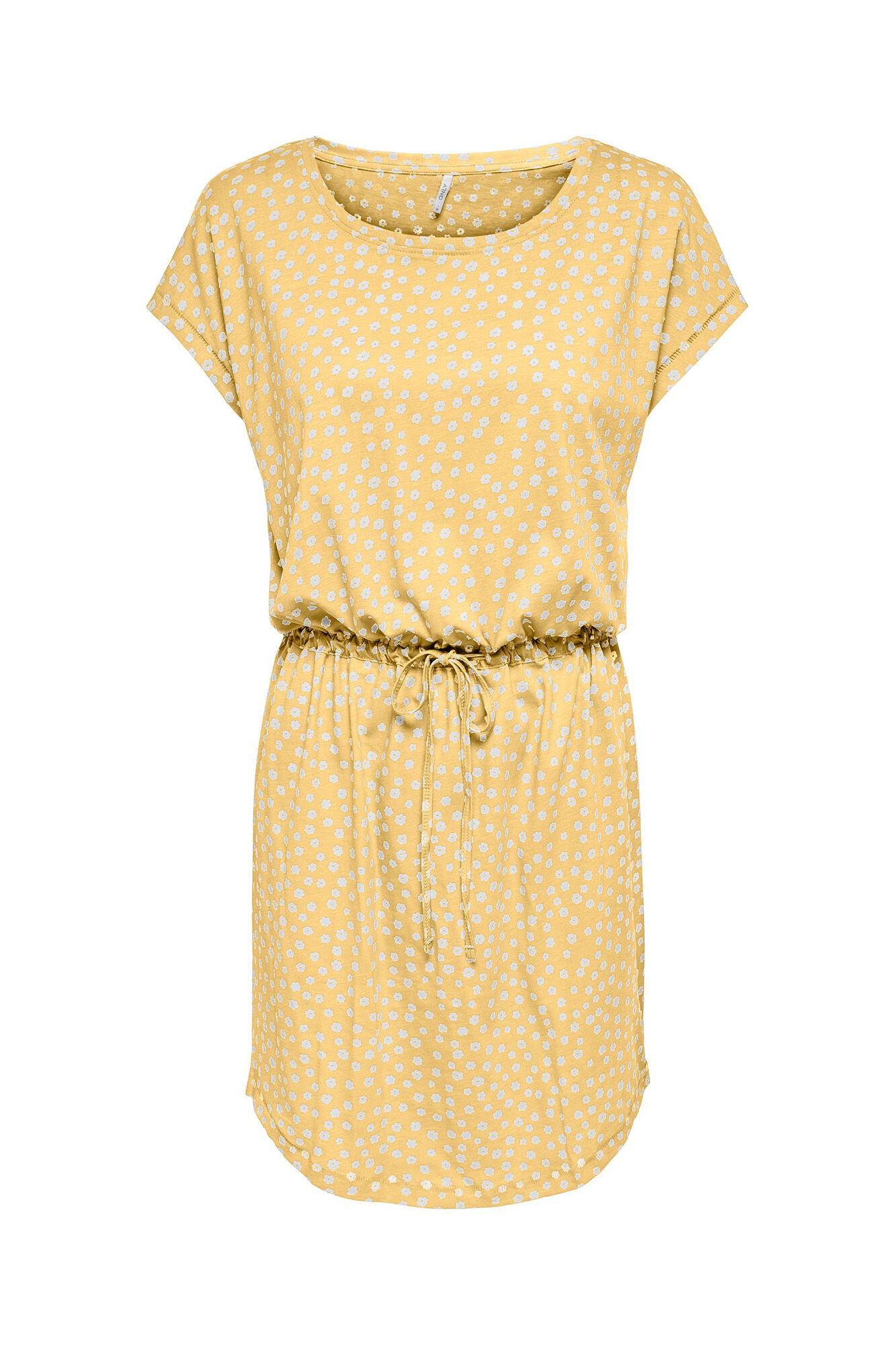 Only Vestido de corte holgado amarillo