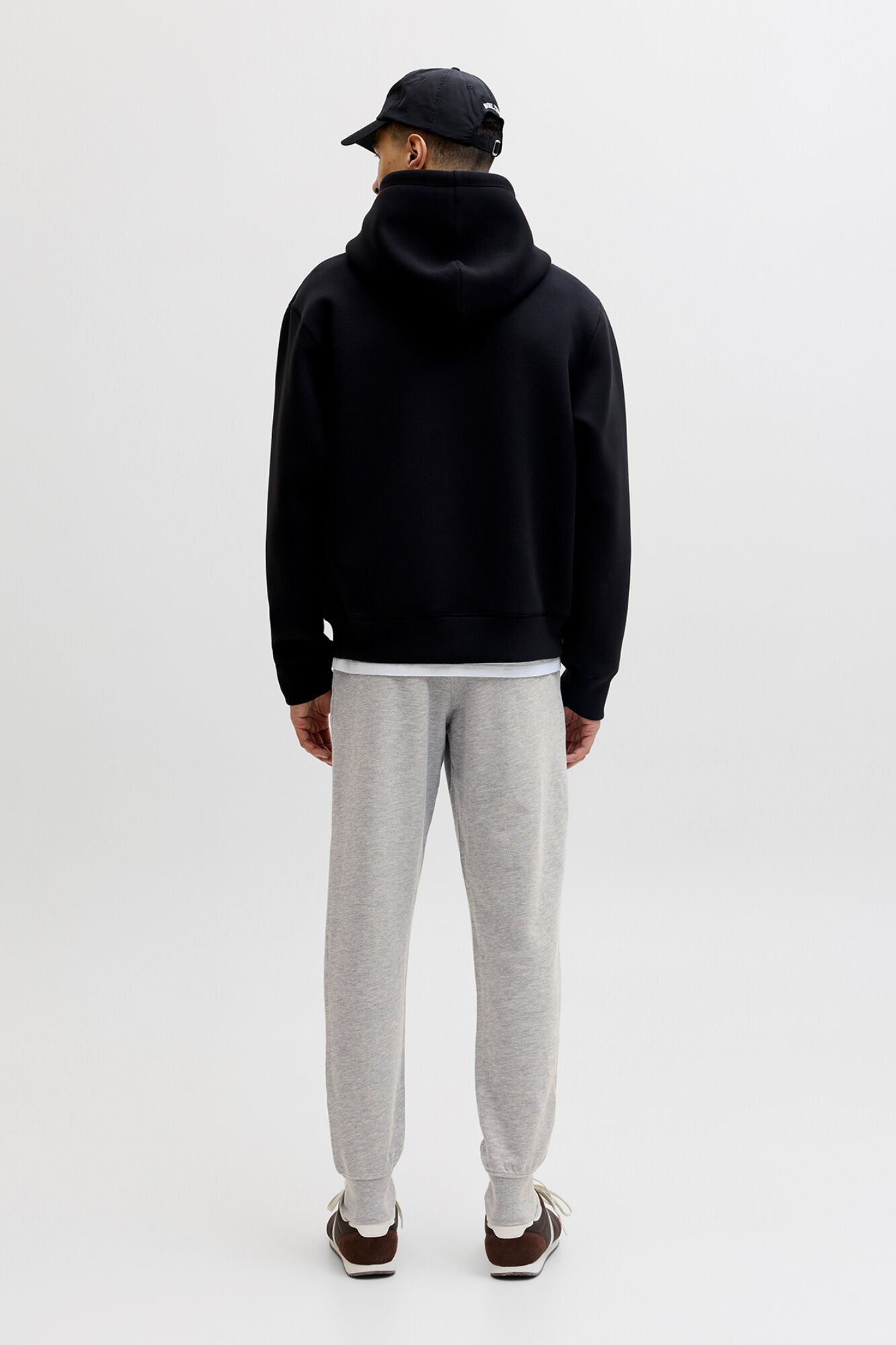Jack & Jones Pantal&oacute;n jogger con logo gris