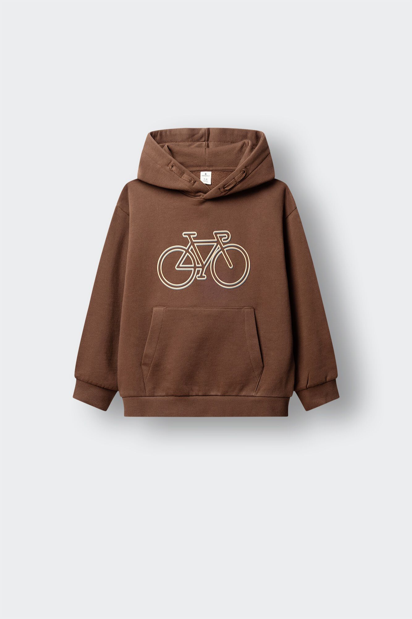 Springfield Kids Sudadera b&aacute;sica de bici para ni&ntilde;o caf&eacute;