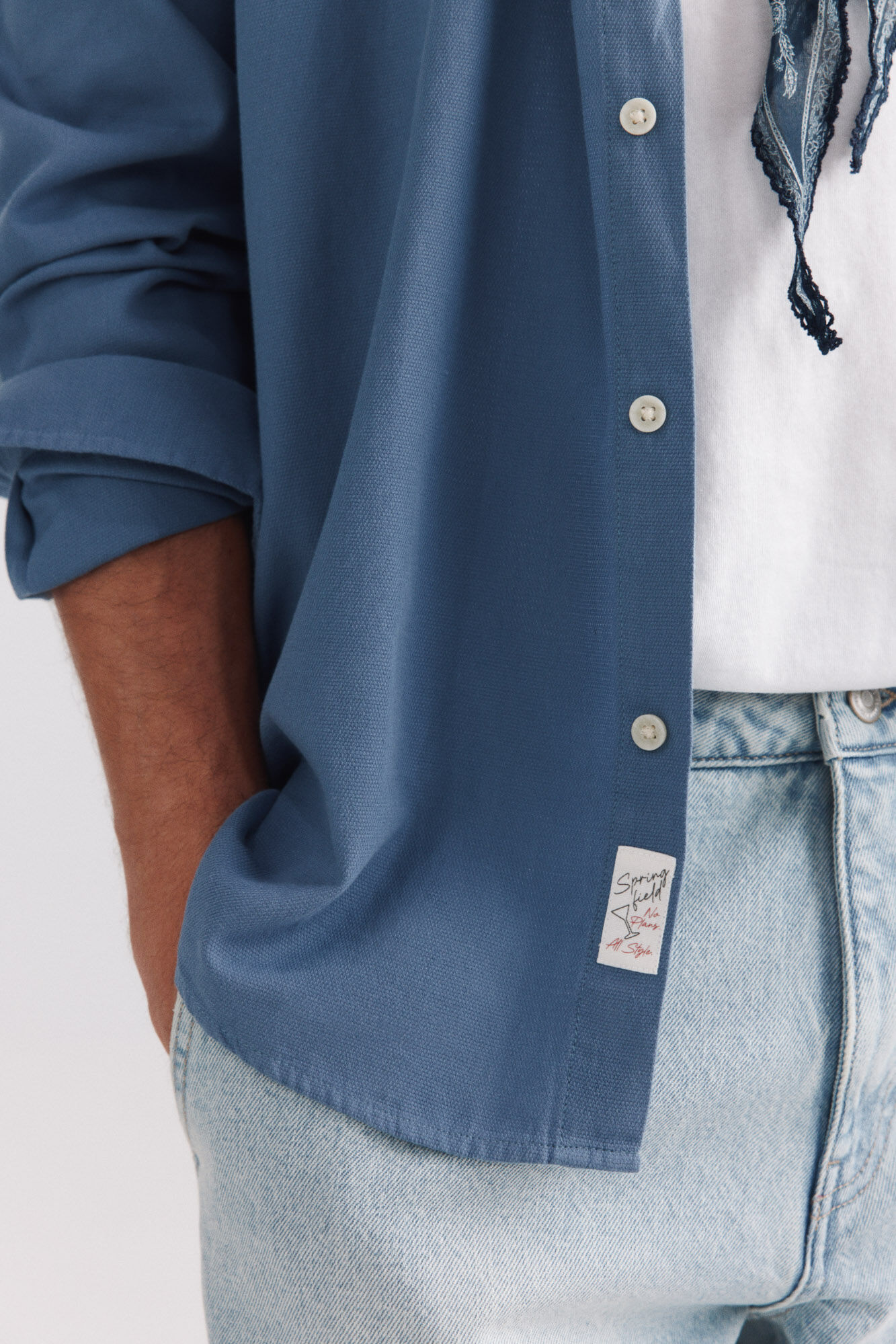 Springfield Camisa de estructura