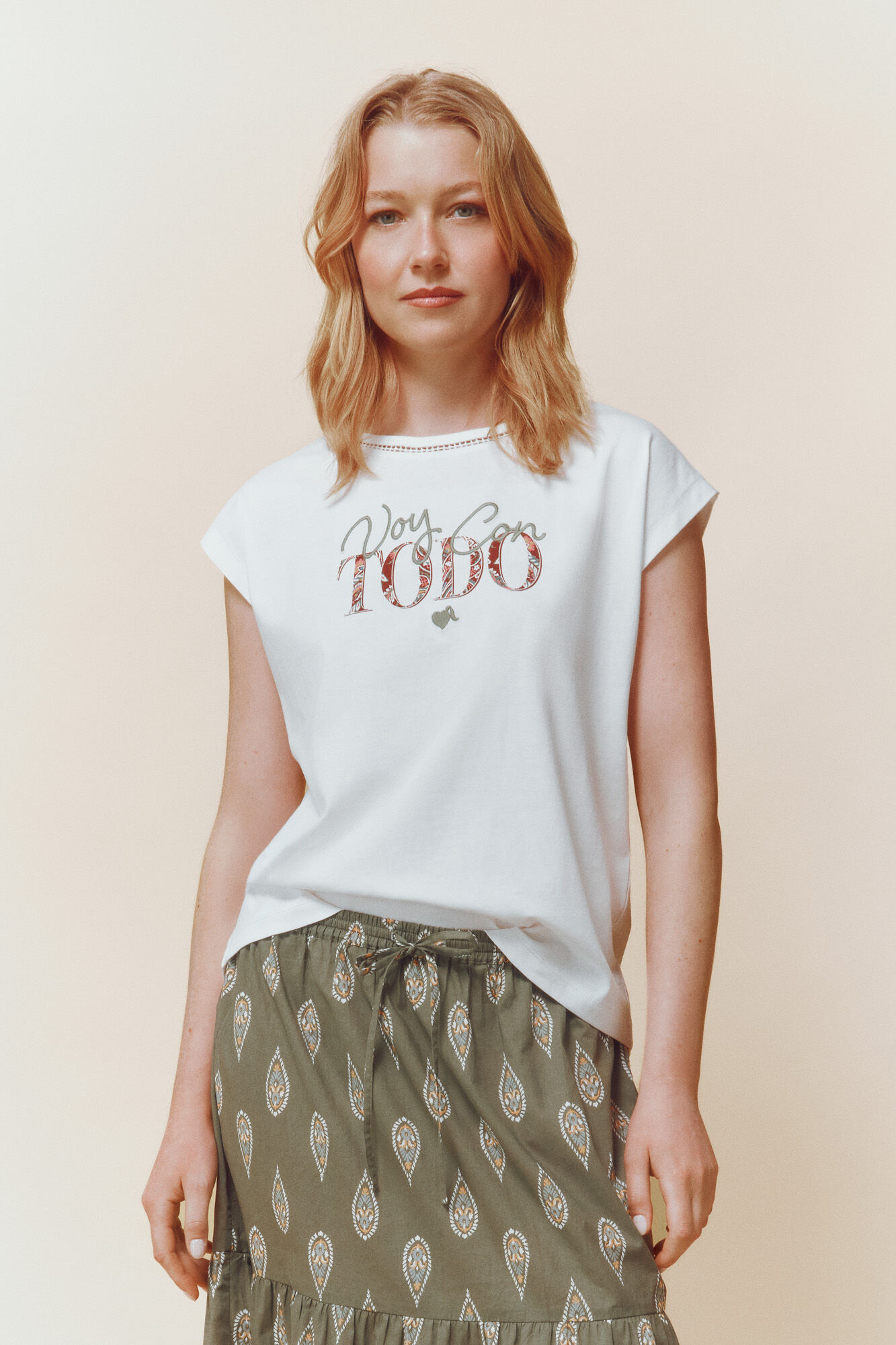 Springfield Playera "Voy con todo"