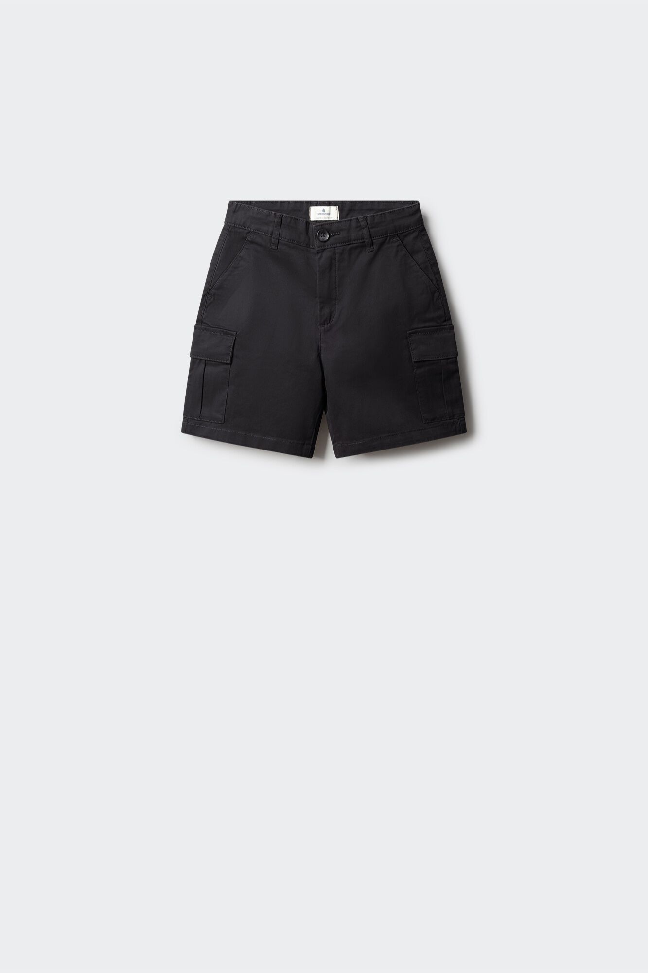 Springfield Kids Bermudas chino cargo para ni&ntilde;o negro