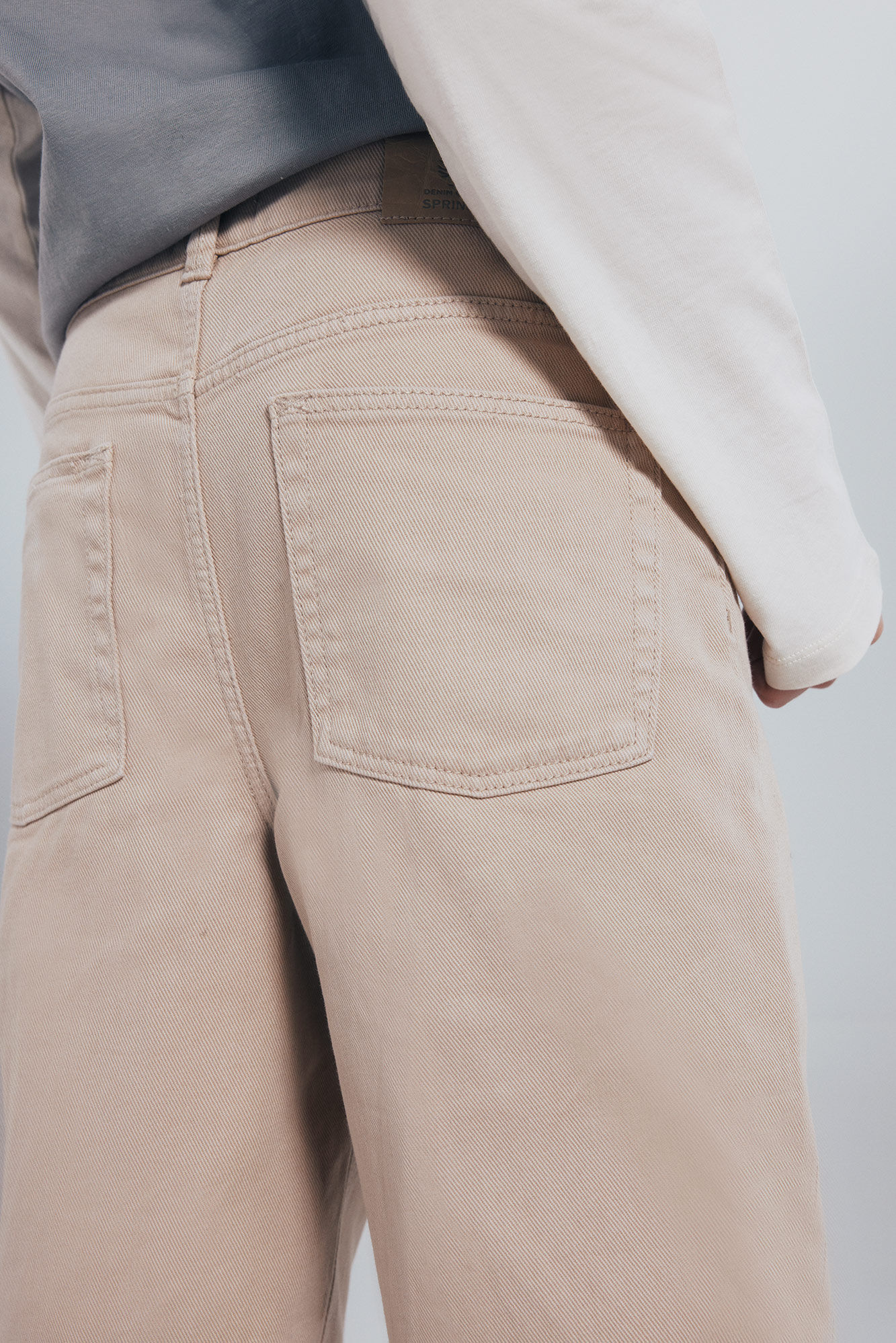 Springfield Kids Pantal&oacute;n 5 bolsilos ancho ni&ntilde;o beige