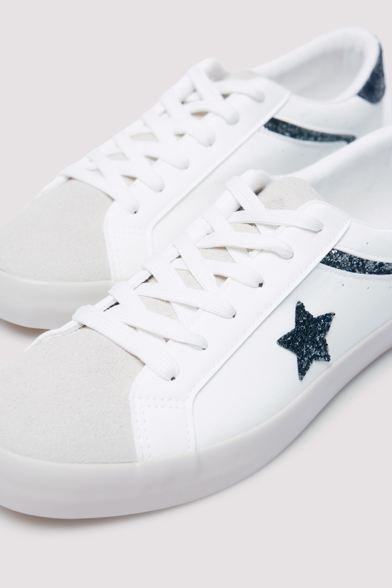 Springfield Zapatillas estrella brillo natural