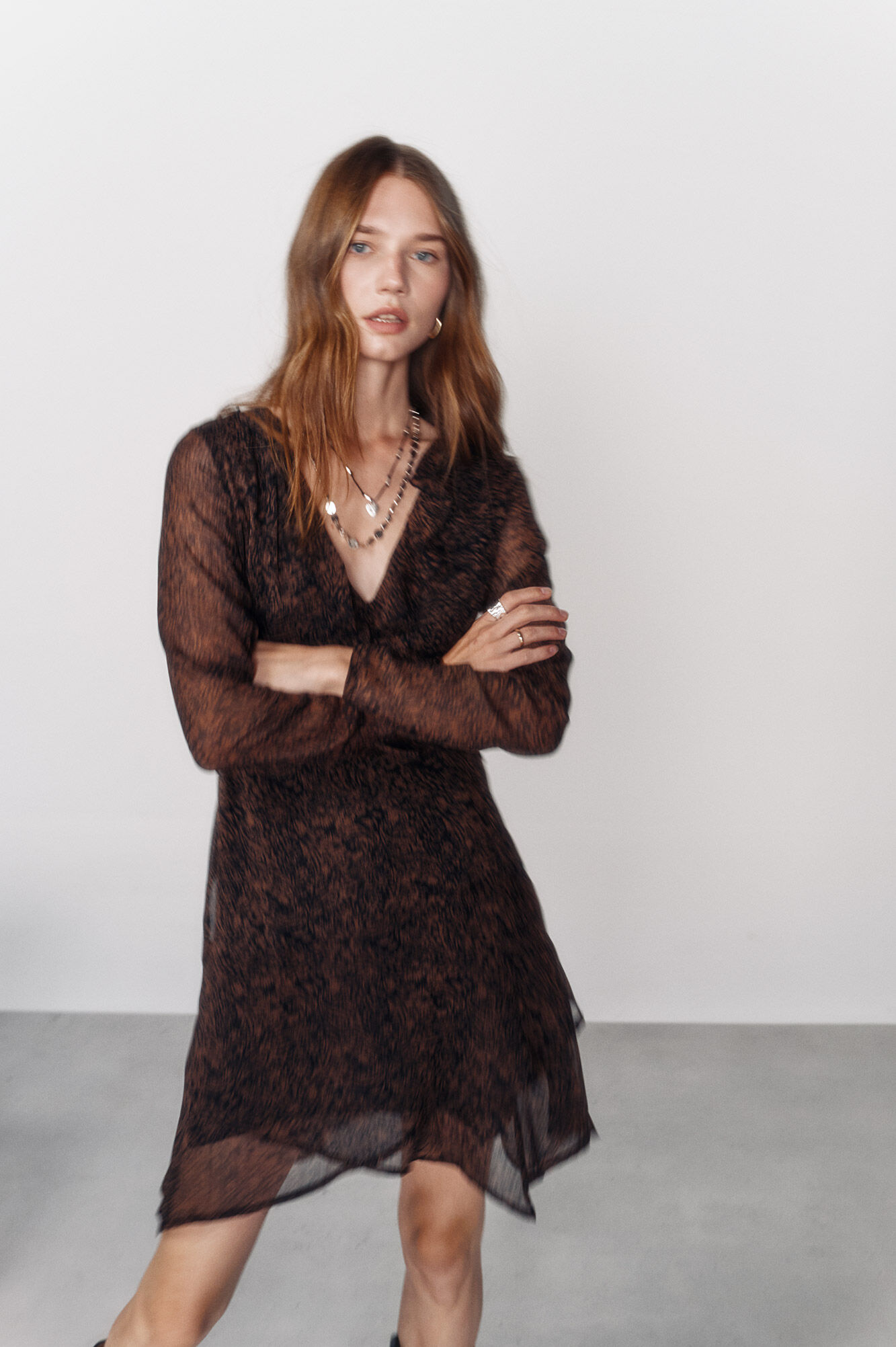 High Spirits Vestido Brune caf&eacute;