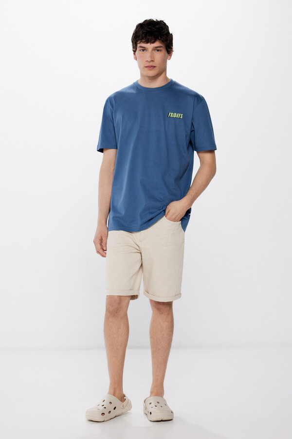 Springfield Playera fridays azul