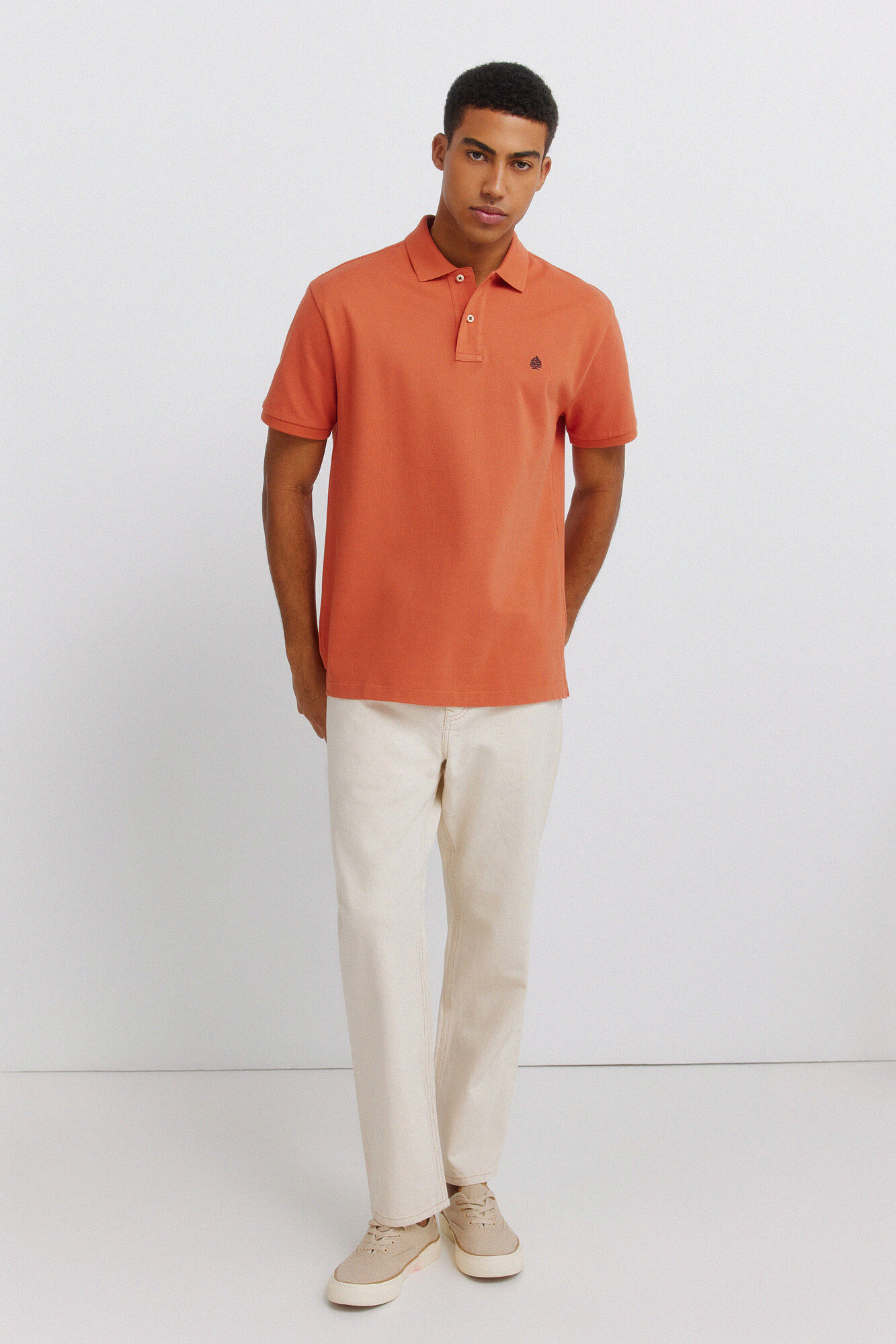 Springfield Polo b&aacute;sico regular fit rojo