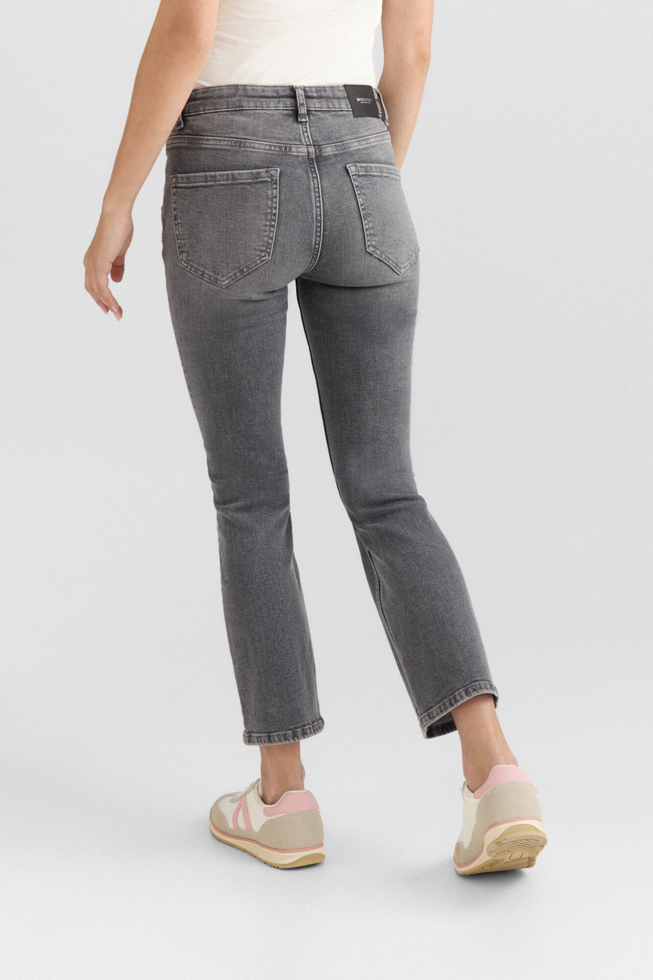 Springfield Jeans kick flare gris