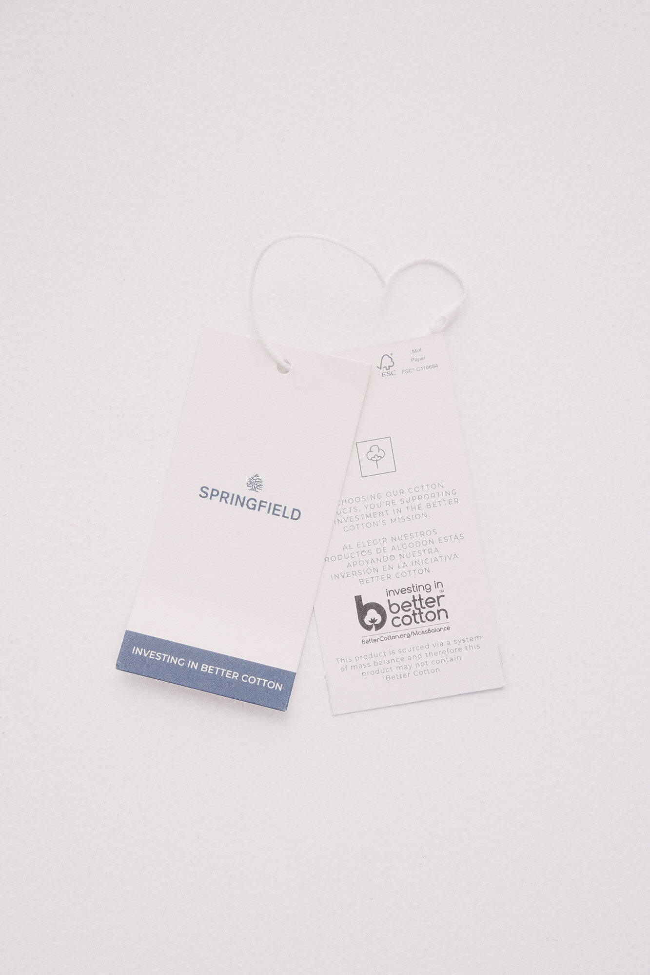 Springfield Playera gr&aacute;fica flor gris