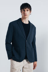 Springfield Blazer tweed azul