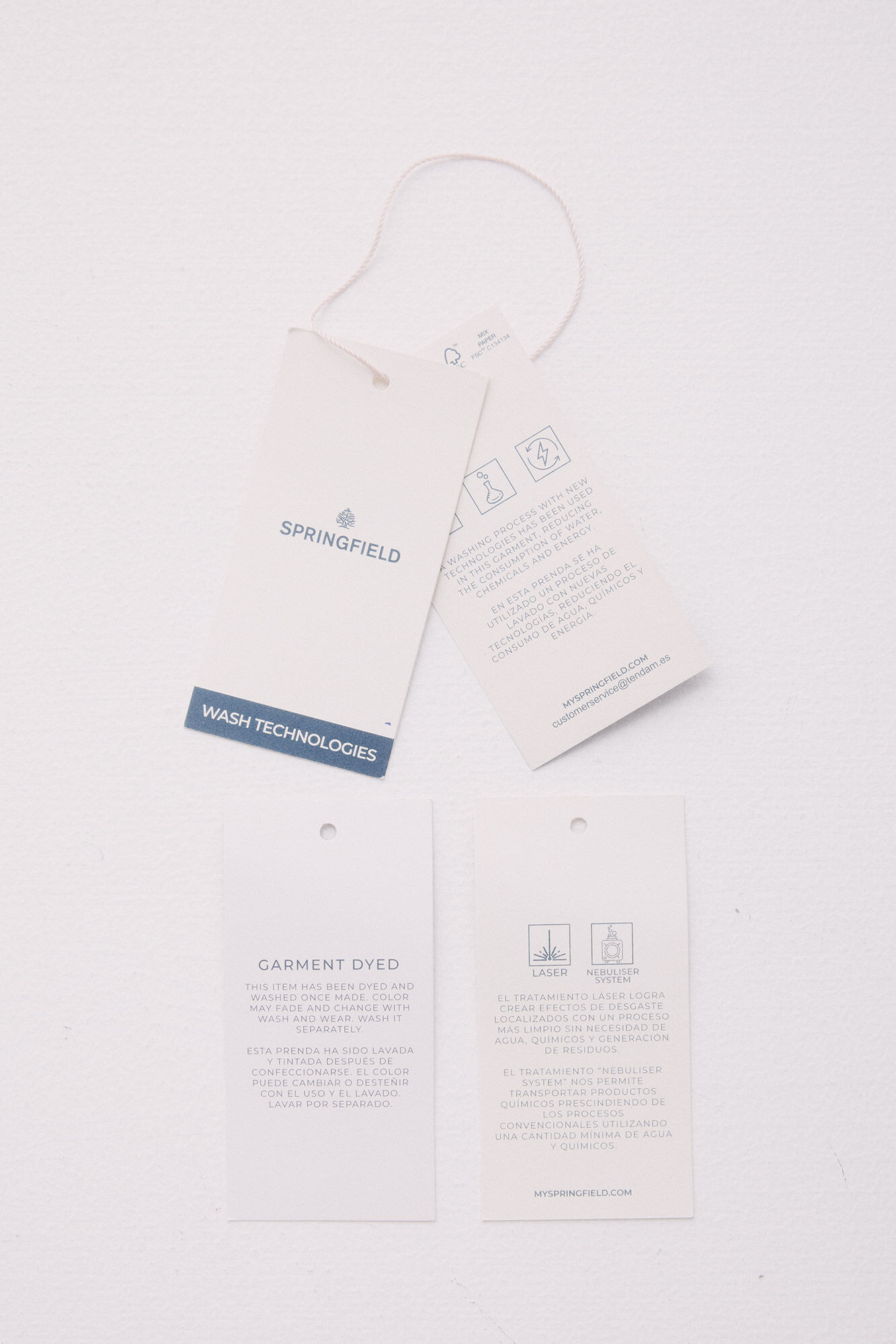 Springfield Pantal&oacute;n slim fit de 5 bolsillo beige