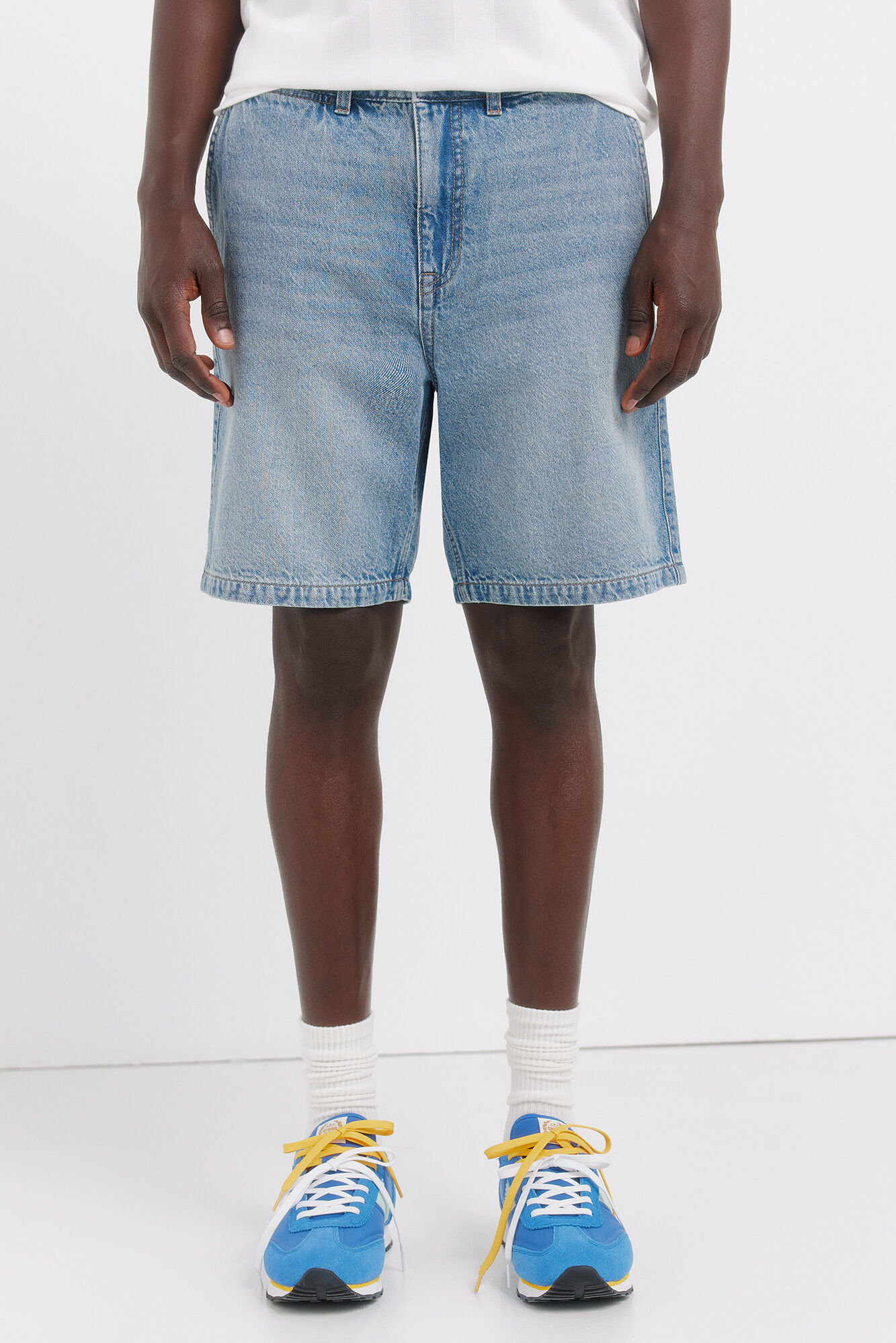 Springfield Bermudas chino de mezclilla straight fit